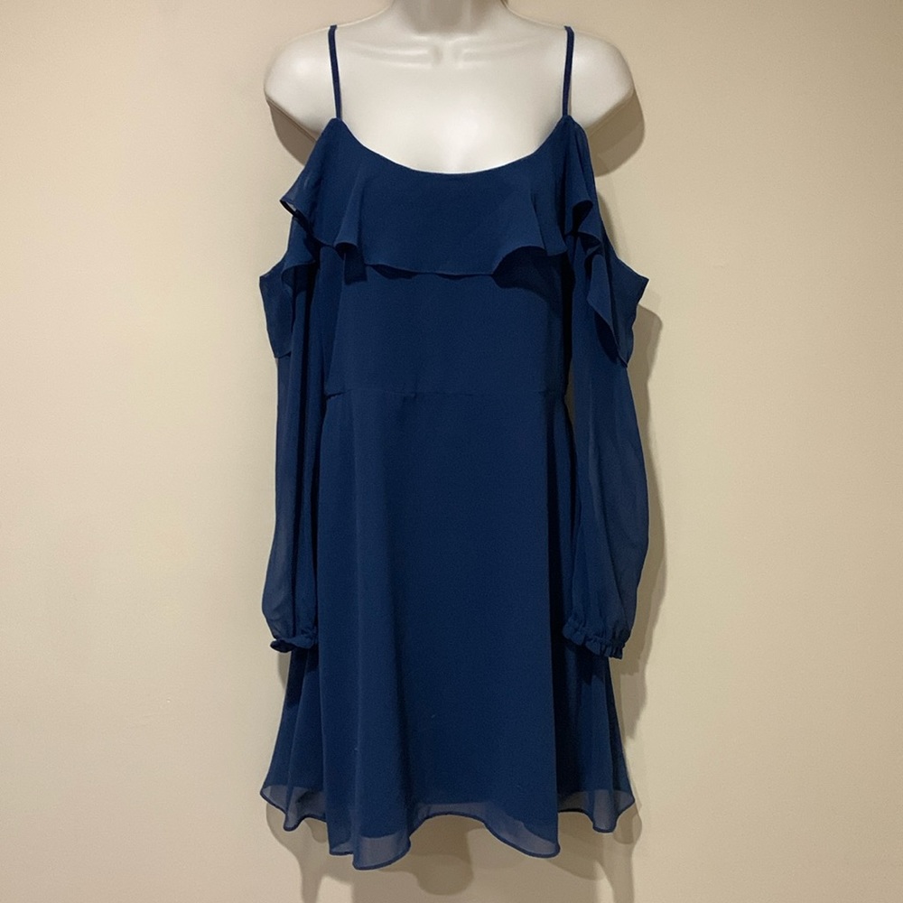 FANCY Cupcakes and Cashmere cold shoulder dress